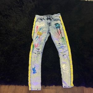 colorful jeans from rue 21